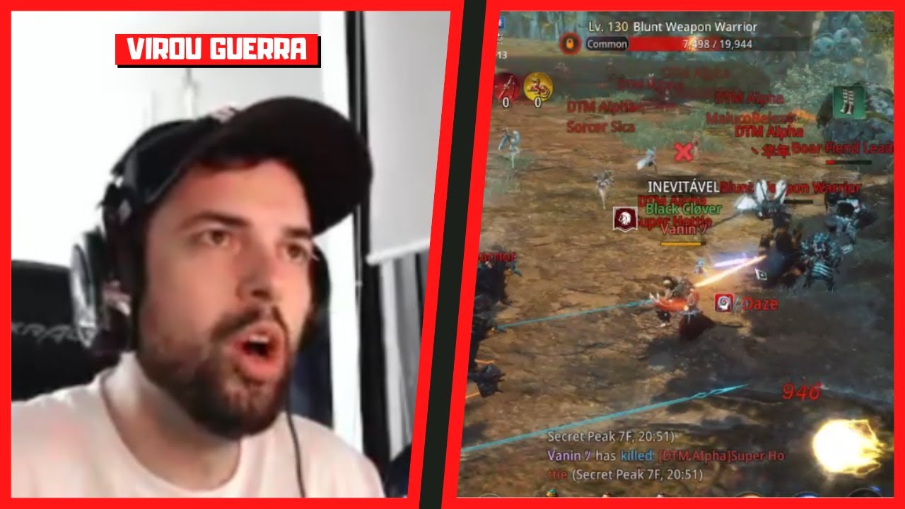 O DIA QUE O PK DO VANIN STARTOU UMA GUERRA NO PICO | MIR4