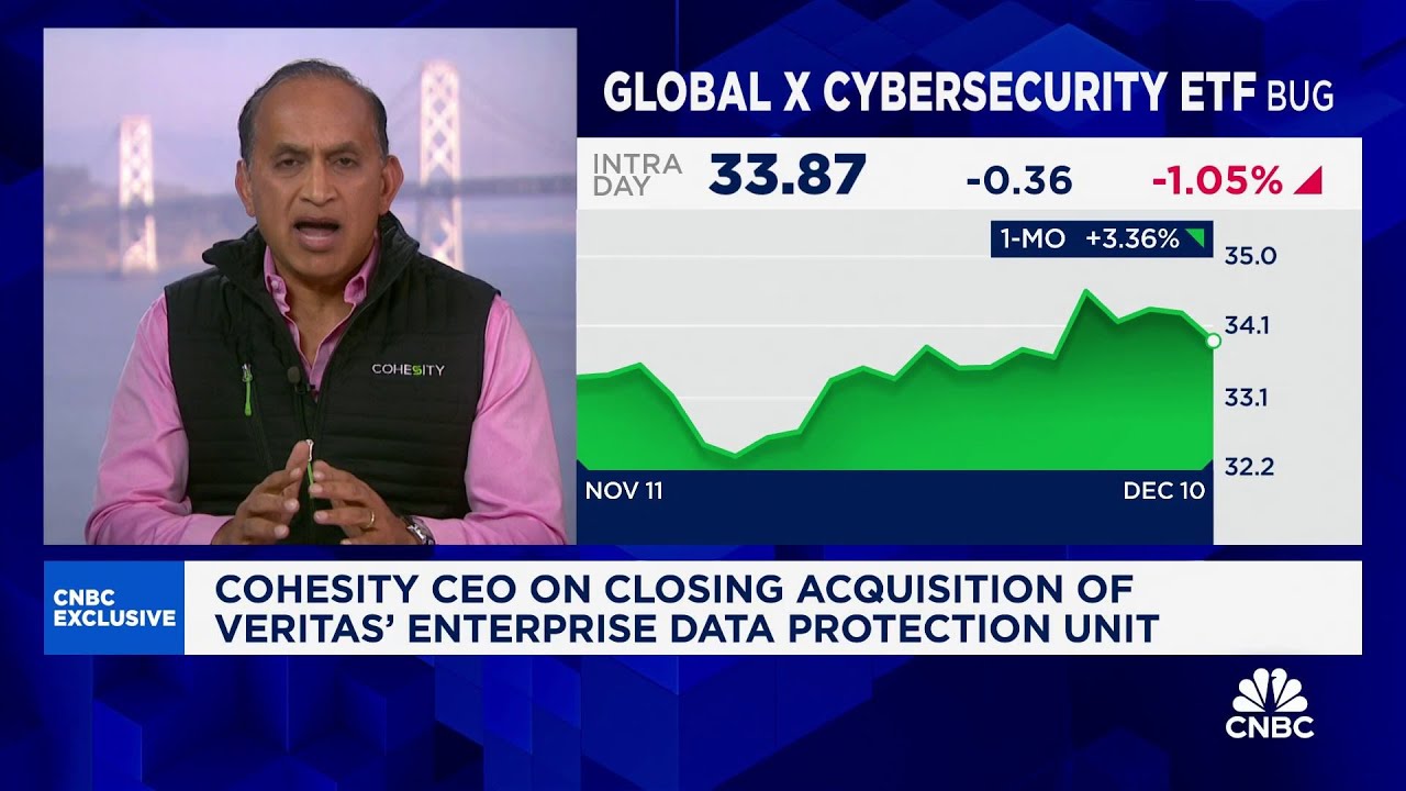 Cohesity CEO on acquisition of Veritas' enterprise data protection unit