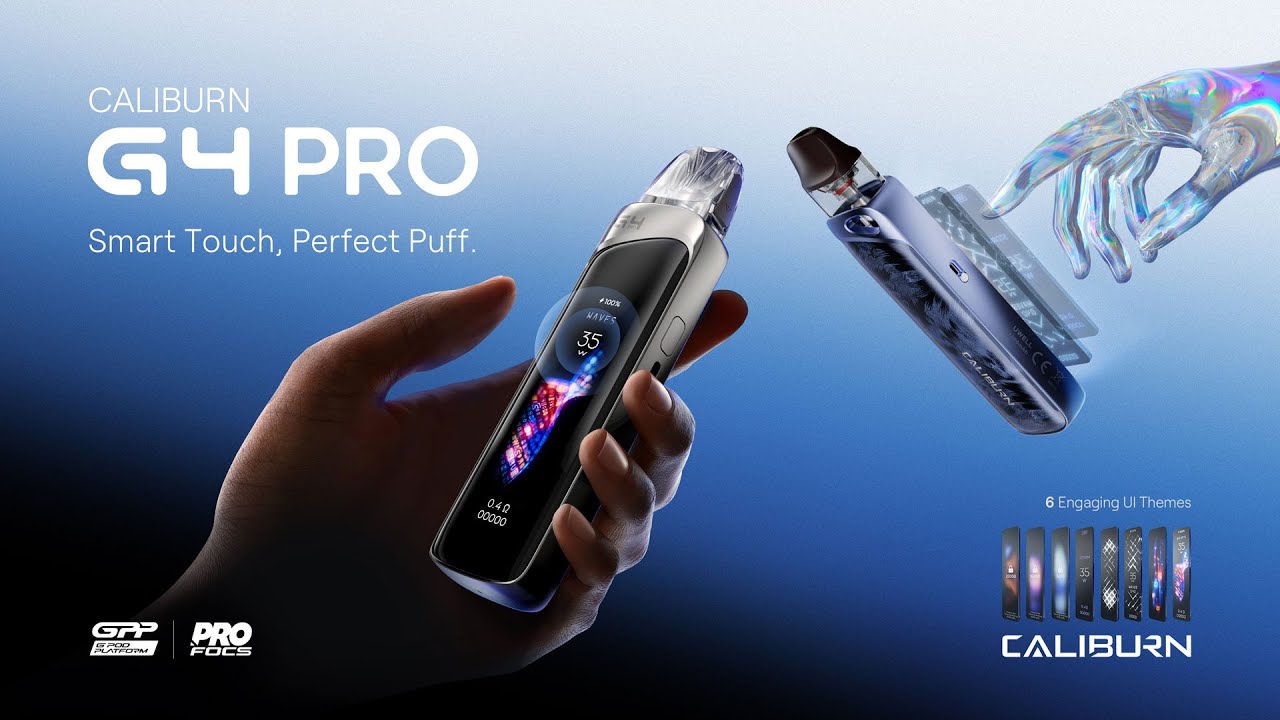 Uwell Caliburn G4 Pro Pod System Kit | Introduction | TBV