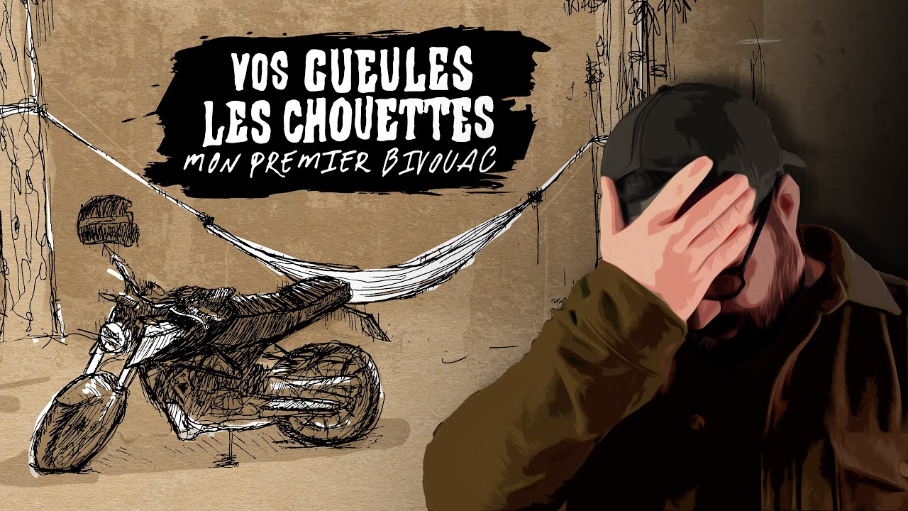 Premier bivouac en hamac pendant un roadtrip moto
