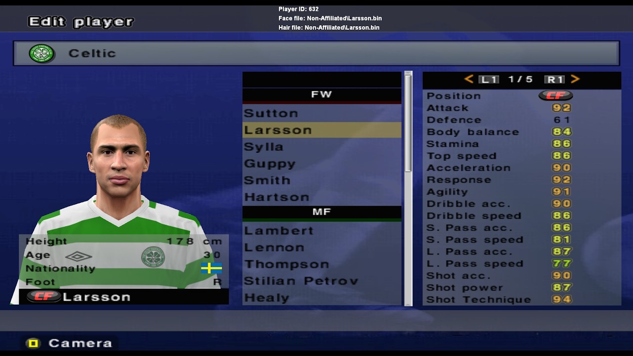 PES 6 2001/02 Season Others & Champions League Clubs