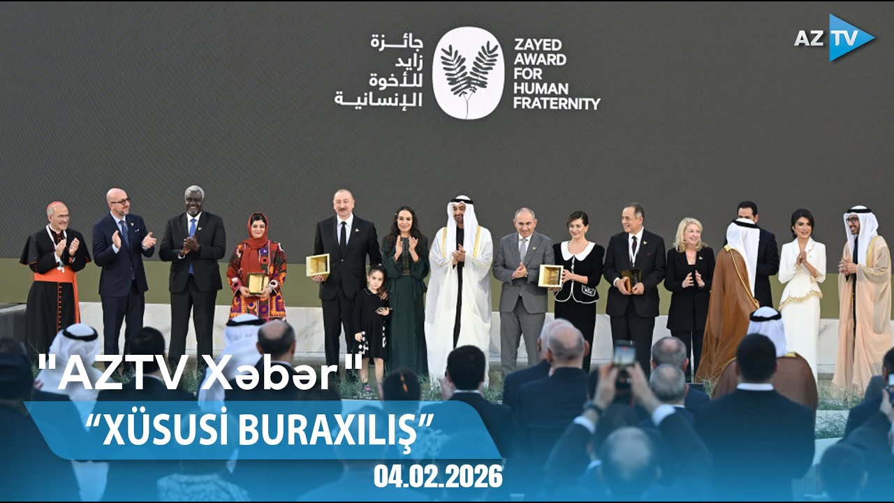 AZTV XƏBƏR (Xüsusi buraxılış) | 04.02.2026