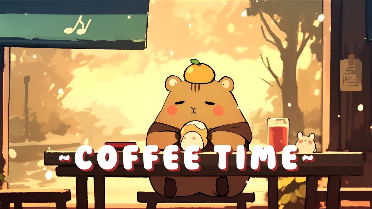 Capybara Lofi Music Station - Ambient Study Beats Mix ~ Tranquil Mood ~ ✨