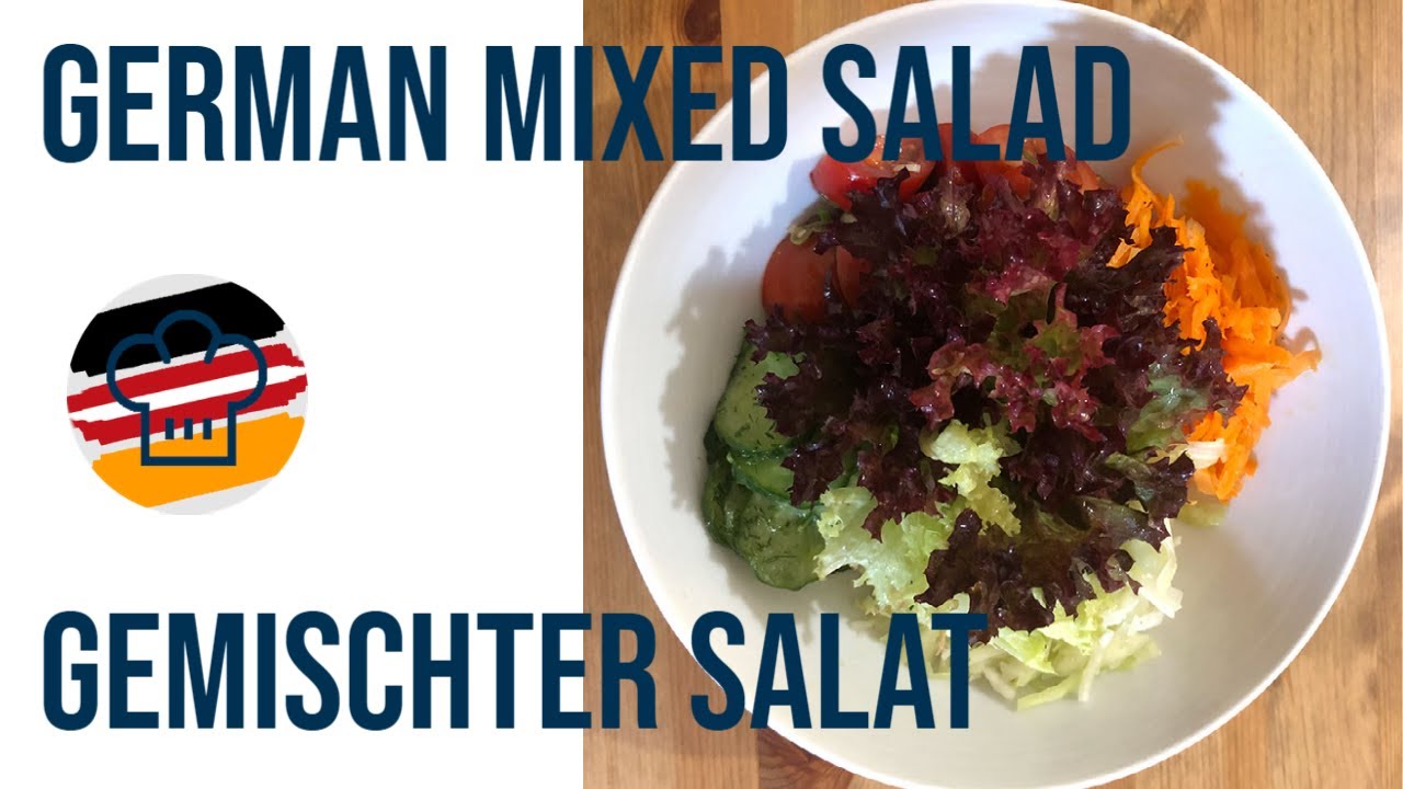 German Mixed Salad: Gemischter Salat | Real German Food