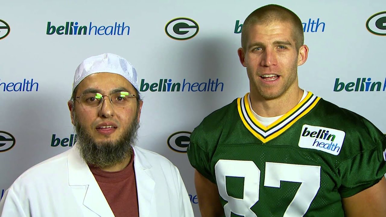 Dr Mian and Jordy Nelson