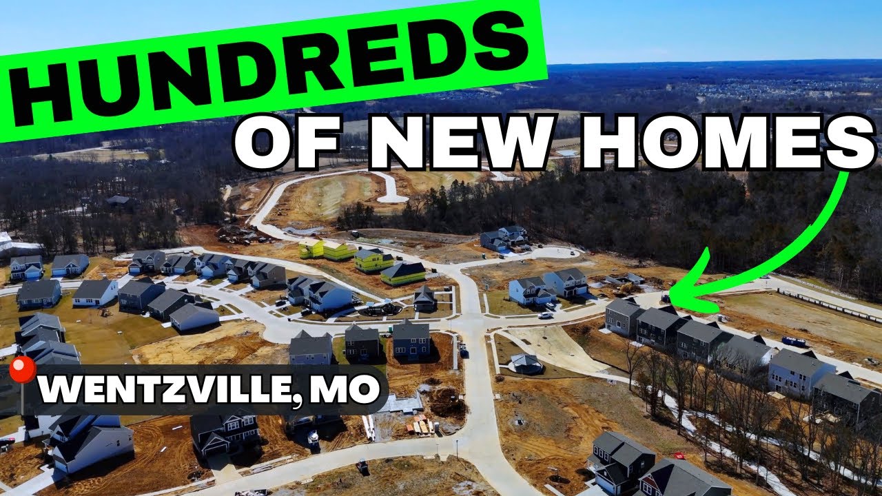 6 LARGEST New Construction Neighborhoods in Wentzville, MO Explained