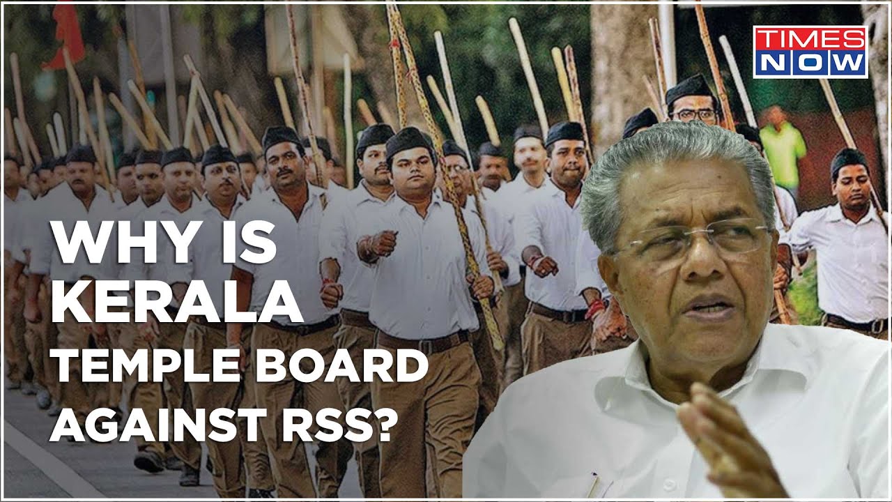 Kerala Temple Board Cracks Down On RSS Shakhas At Temples, Claims Sangh Imparting ‘Arms Training’