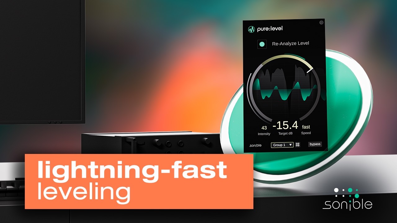 Fix inconsistent audio levels easily | pure:level