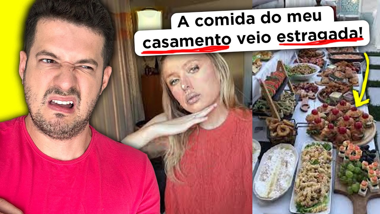 A COMIDA DO CASAMENTO ESTAVA ESTRAGADA !!!! Histórias dos seguidores