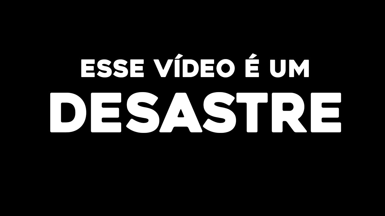 ESSE VIDEO É UM DESASTRE
