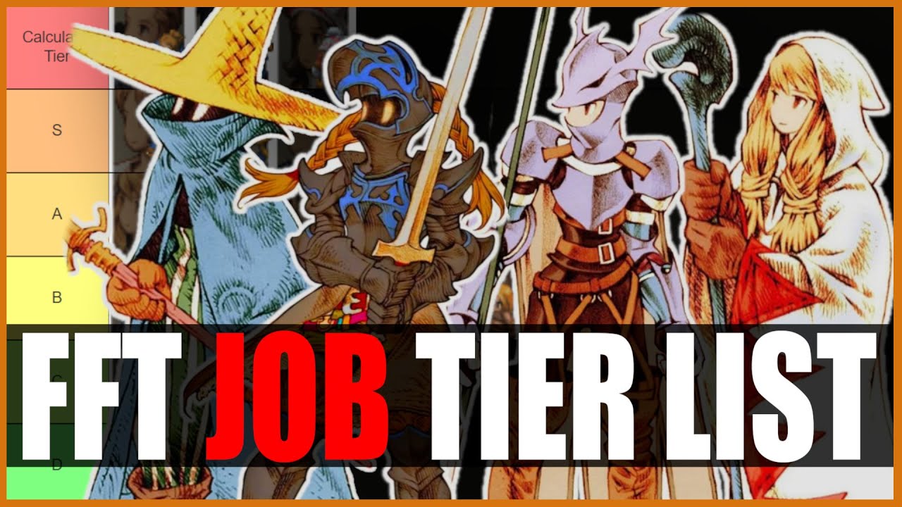 The BEST + WORST Jobs in Final Fantasy Tactics