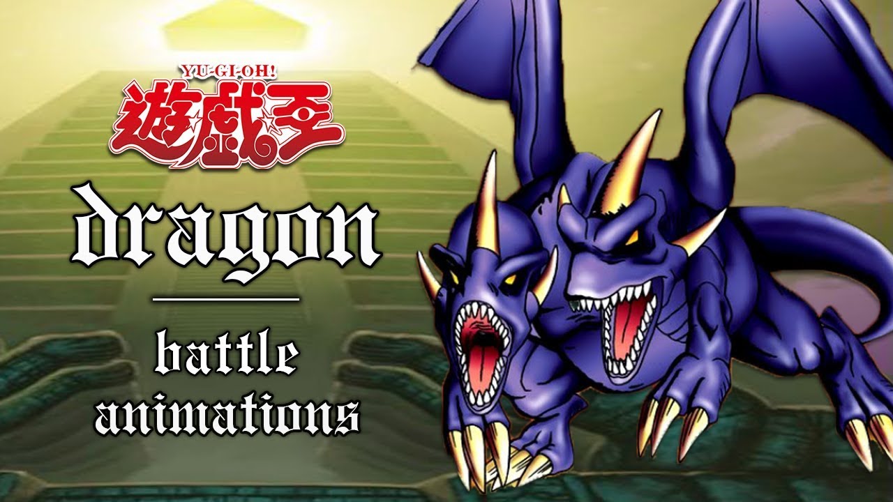 Yugioh Falsebound Kingdom - All Dragon ATK Animations [HD]