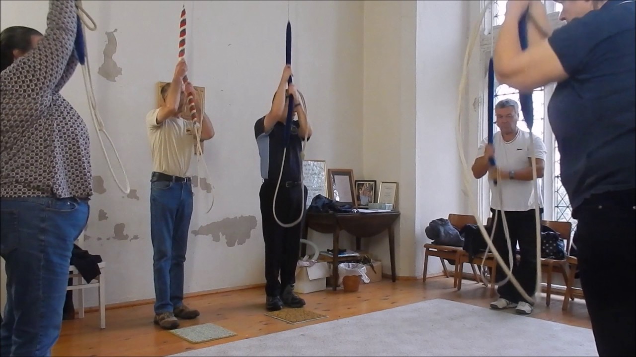 Bell Ringing at Castle Acre, Norfolk