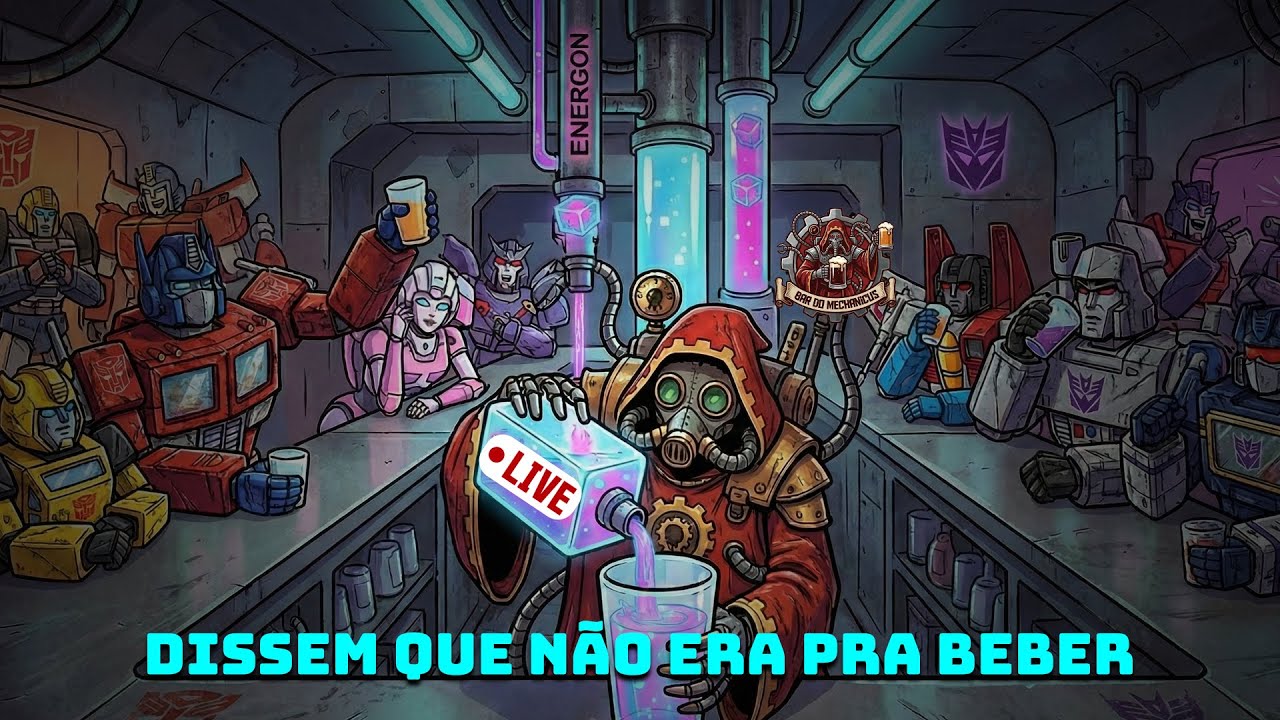 BAR DO MECHANICUS - DISSEM QUE NÃO ERA PRA BEBER - WAR OF CYBERTRON - PARTE 3