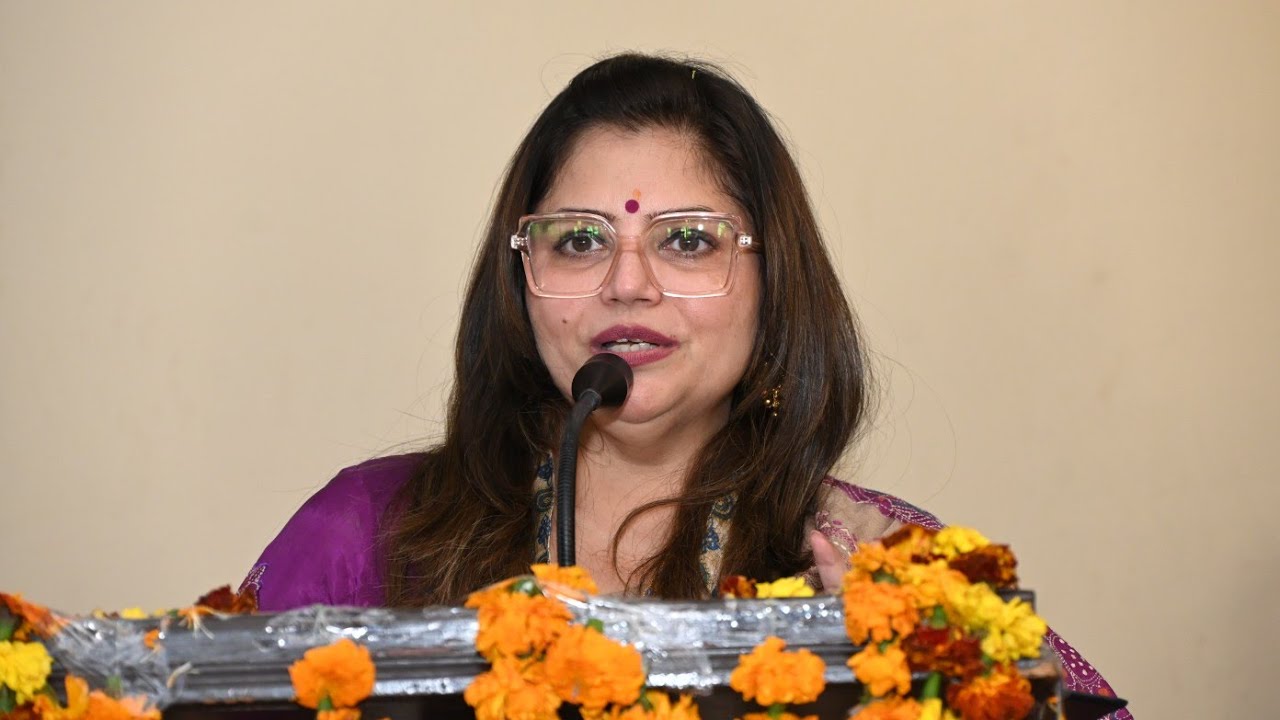 Speech by Dist 301.Chairman Deepika Bali on the COV of IWC Delhi Umang #DeepikaBali301