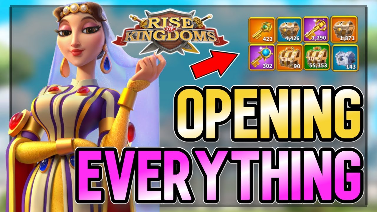 KVK War Prep Opening EVERYTHING + Crafting | Rise of Kingdoms
