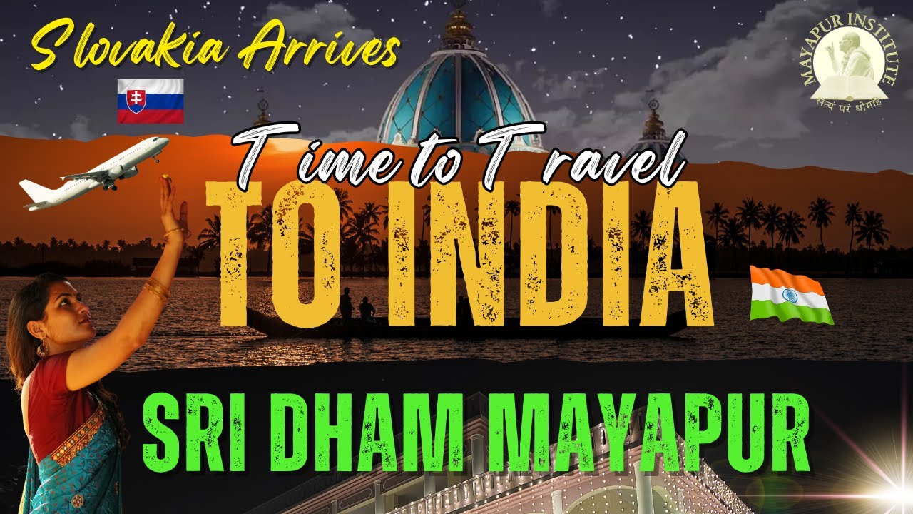 A Spiritual Journey to the Heart of India | Bhakti Yoga Retreat at Mayapur Institute 2024