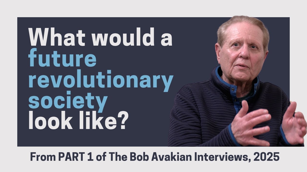 What would a future revolutionary society look like?