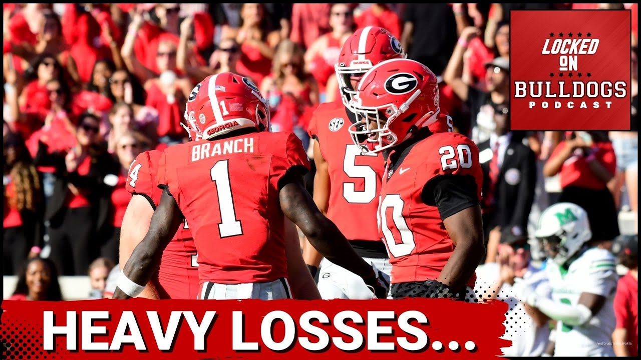 Georgia Football is losing some VERY IMPORTANT players to the NFL. Who will replace them???