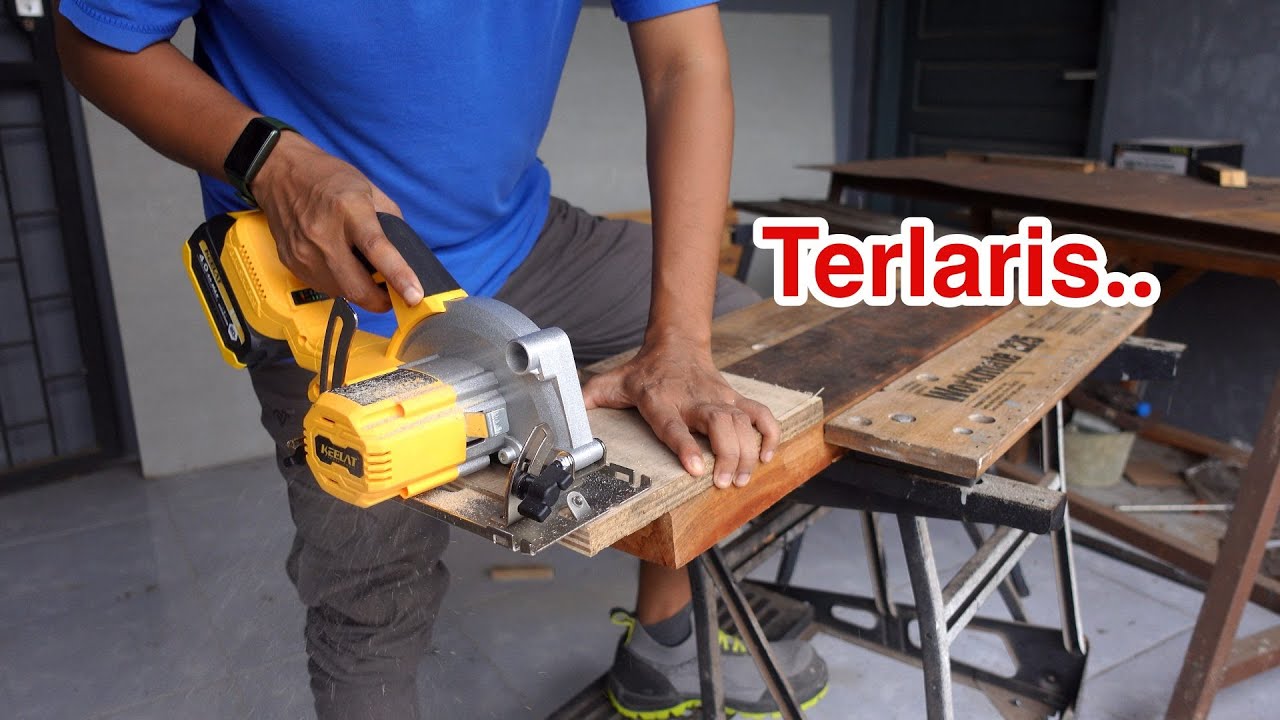 cordless circular saw mini terlaris di tikt#k - KEELAT KCS003 CORDLESS BRUSHLESS CIRCULAR SAW 5,5