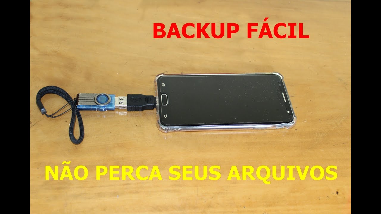 Como transferir arquivos do Celular para o Pendrive