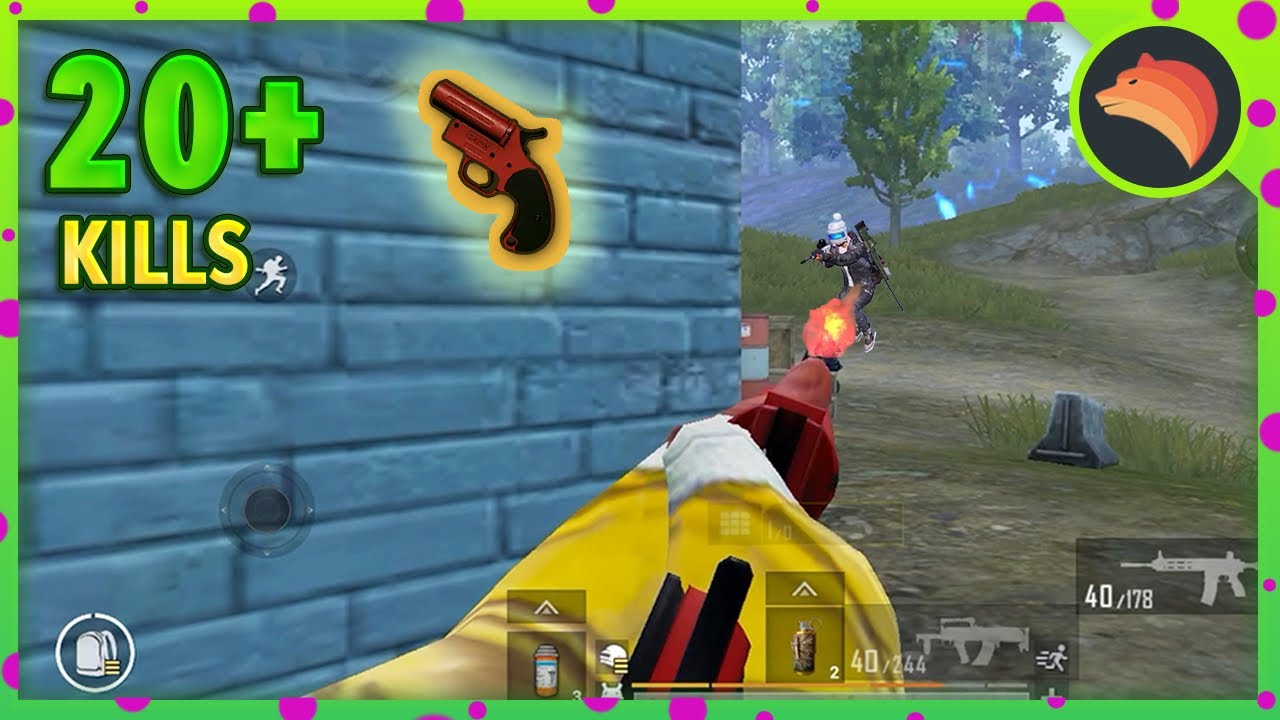 Shooting With Flare Gun! | PUBG MOBILE