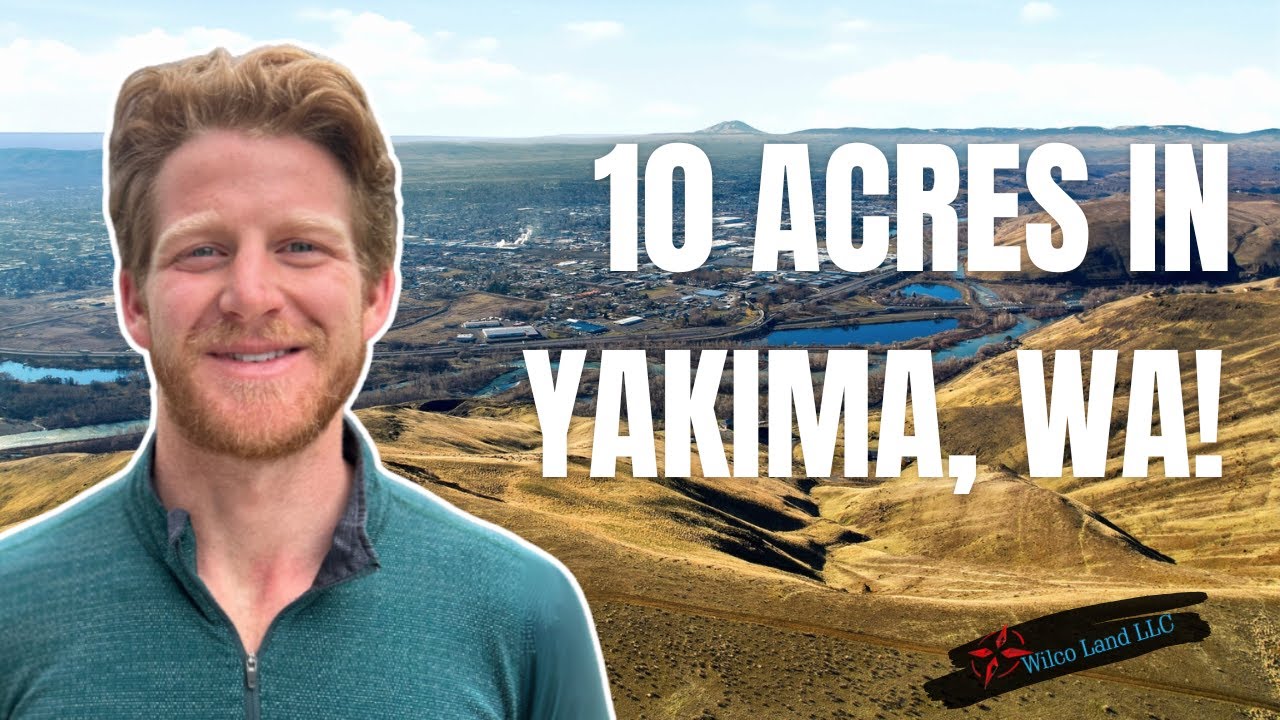 Ridge-Top 10-Acre Land for Sale in Yakima, WA | Expansive Valley Views