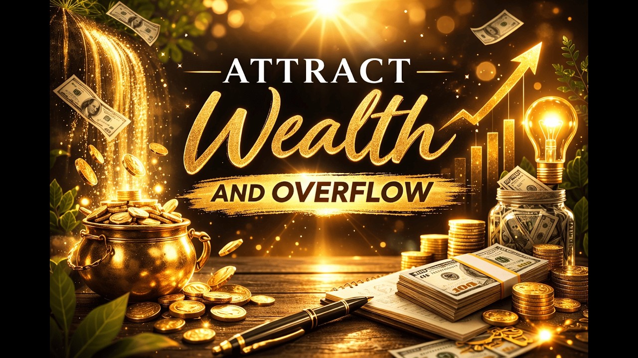 Abudance  Affirmatrions. Attract Wealth and Overflow this week