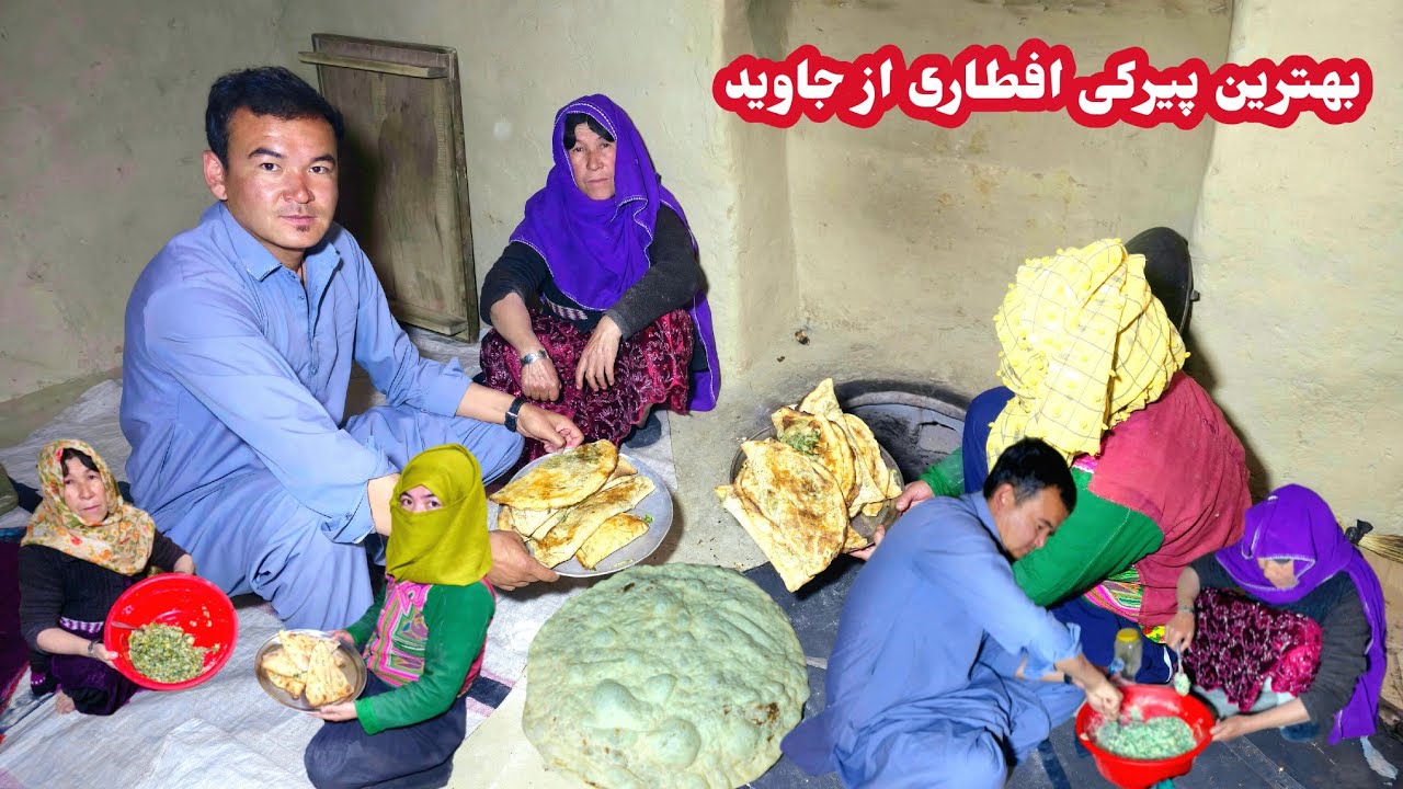 جاوید برای افطاری امشب پیرکی تنوری آماده کرد تشکر بابت پیرکی خوشزه 😋❤️
