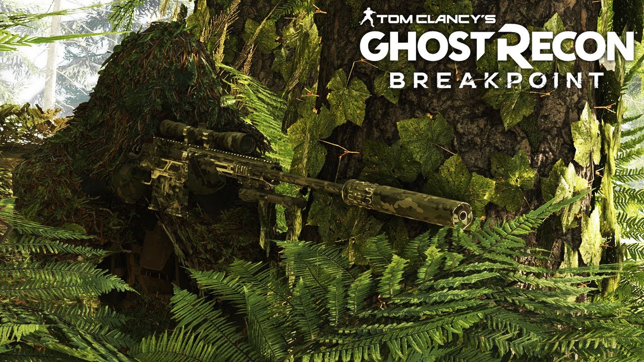 STEALTH SNIPER - Meticulously Clearing a Sentinel Camp 4K NO HUD - Ghost Recon Breakpoint