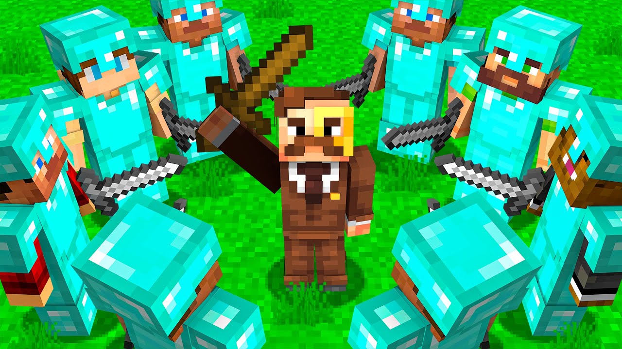 I Started a WAR on Camp Minecraft