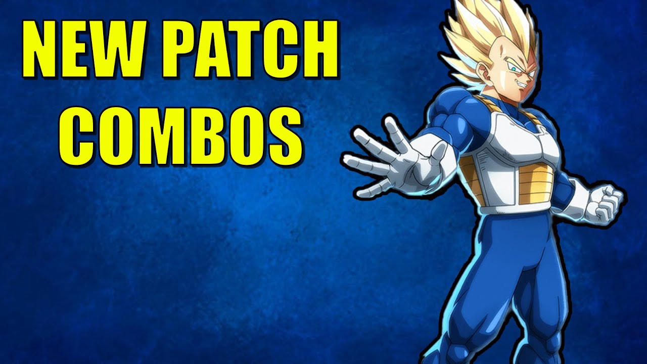 SSJ Vegeta New Patch Combos(v1.40) - DBFZ