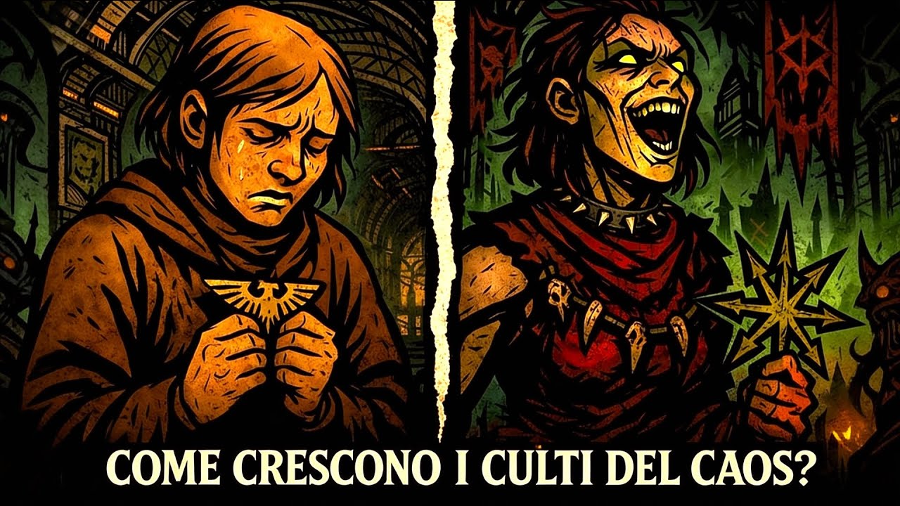 Come Si Diffondono i Culti del Caos in WH40K – Dalla Lealtà all’Eresia | Lore Spiegata