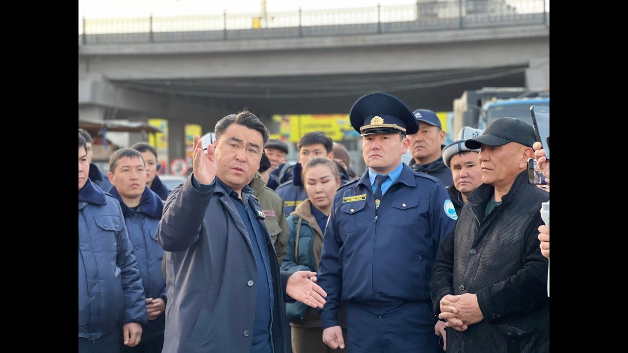 ОШ мэри ЖАНАР Акаев ТЕМИРДЕЙ тартып ОРНОТОМ деп ЖАҢЫ мост АЛДЫНда СООДА кылгандарга КАТУУ айтты