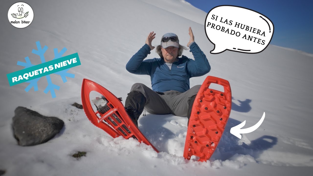 RAQUETAS NIEVE Flexibles vs CLÁSICAS Me quedo ALUCINADO! Decathlon SH100