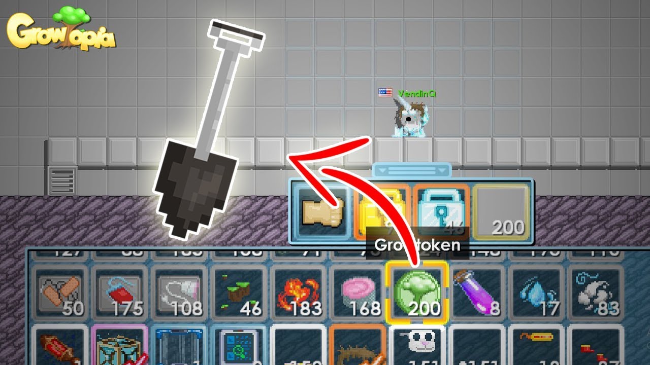 Getting Digger's Spade | Growtopia