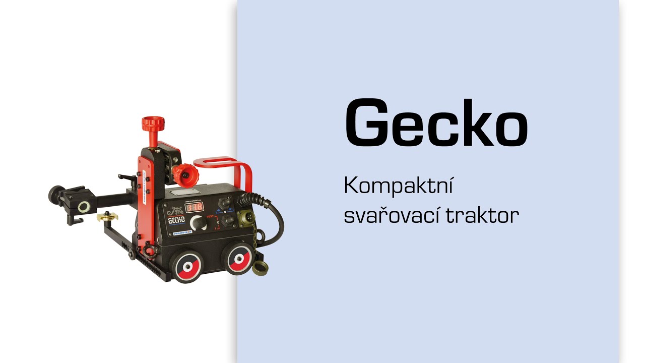 Svařovací traktor Gecko - automatizované svařování | ARTWELD