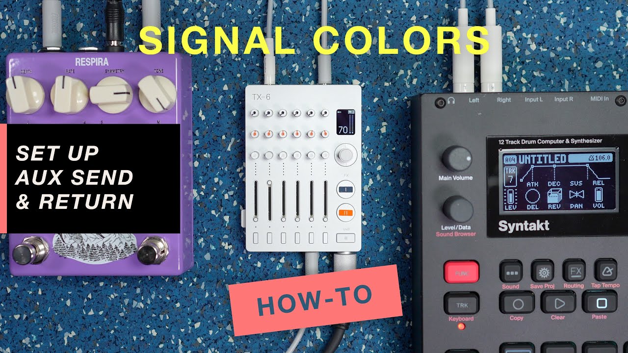 How To Use TX-6 Aux Send & Return