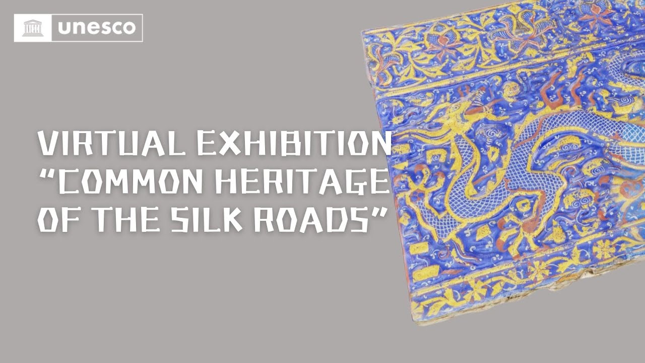 Dragon image on ceramic tiles from Takht-e Soleiman - Iran