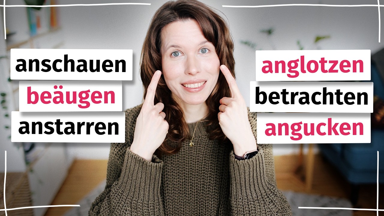 Wie viele Synonyme für „ansehen