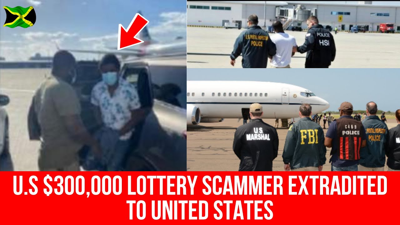 ROMARIO MURRY US $300,000 ALLEGED LOTTERY SCAMMER EXTRADITED TO THE UNITED STATES TO FACE THE MUSIC