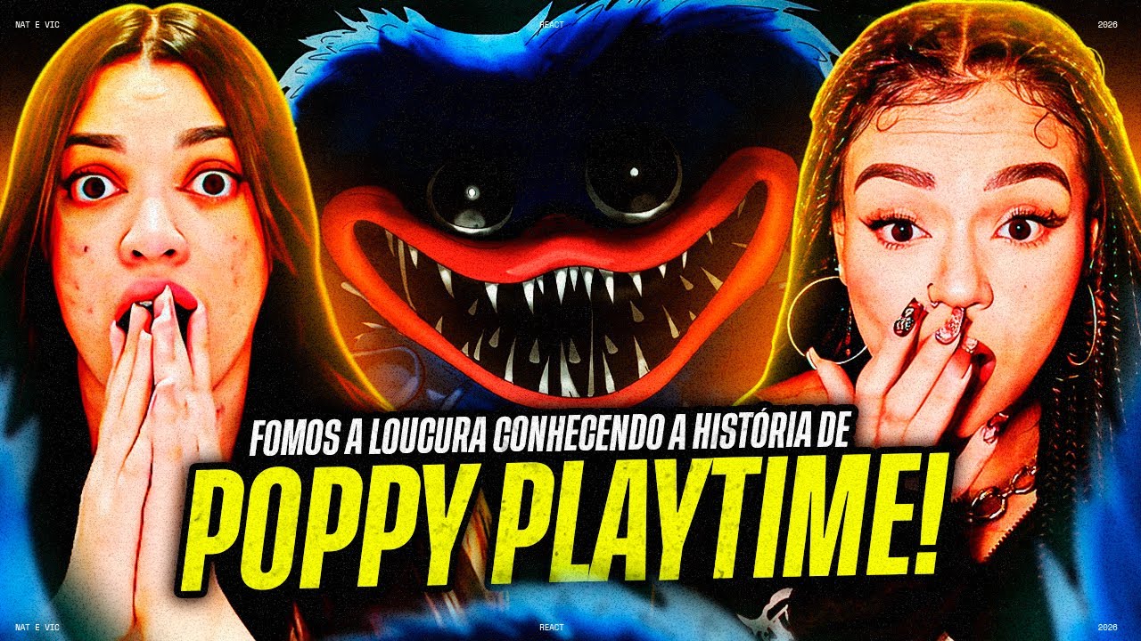 CONHECENDO a HISTÓRIA DE POPPY PLAYTIME! PARTE 1 - Core | REACT