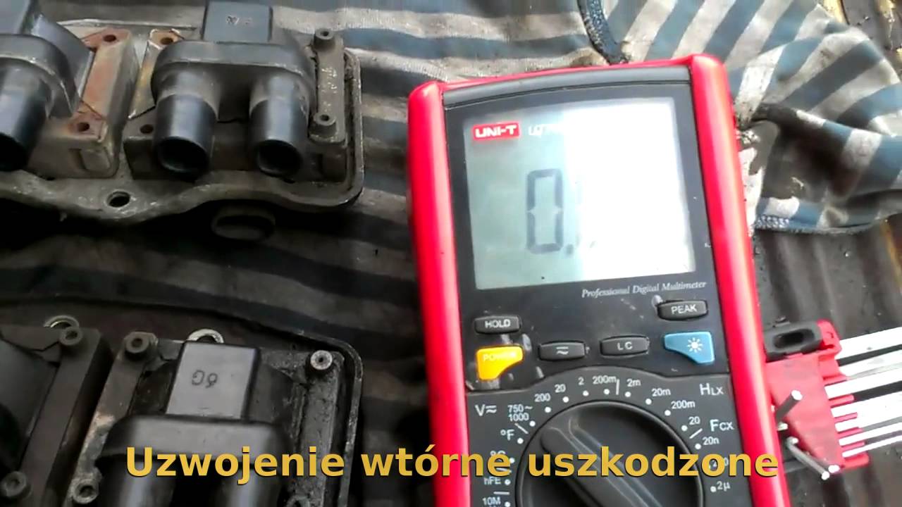 Fiat Cinquecento - pomiar, sprawdzenie cewek zapłonowych