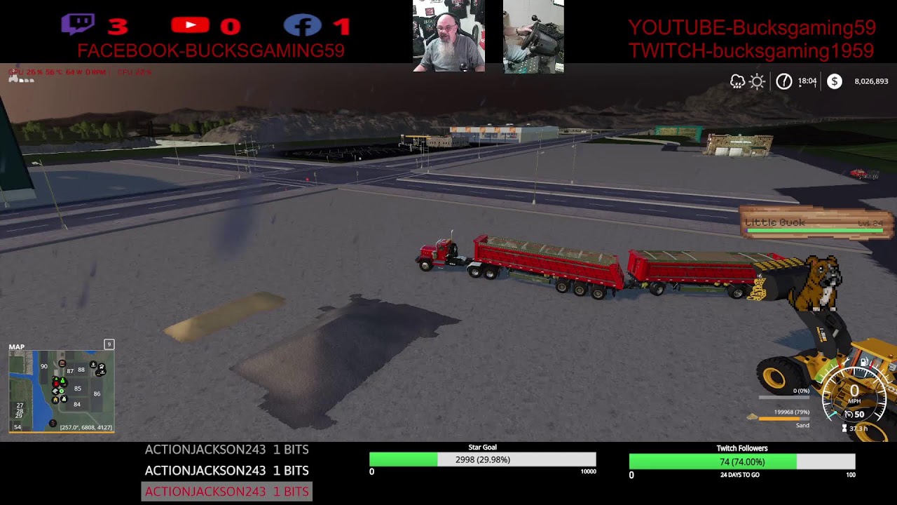 FS19 PV County Multi Player The Maybe  ATS Convoy 18+ Stream