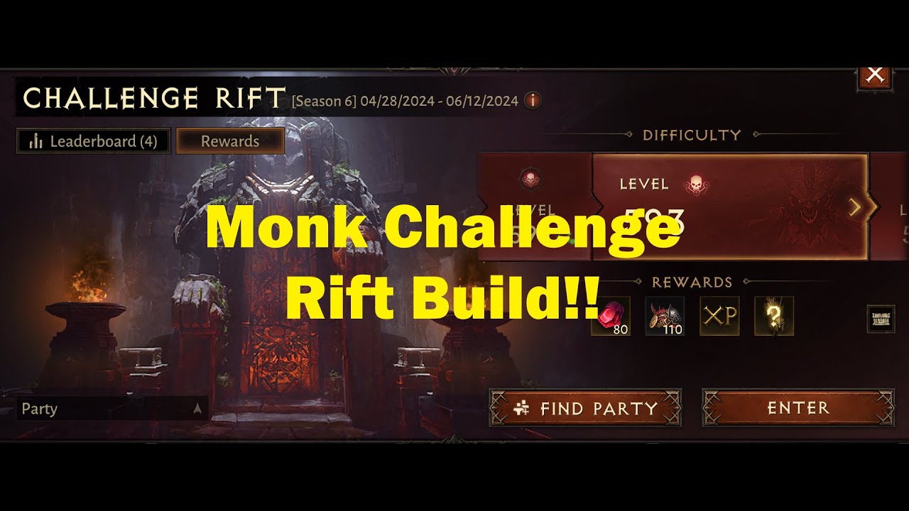 Monk Challenge Rift Build!