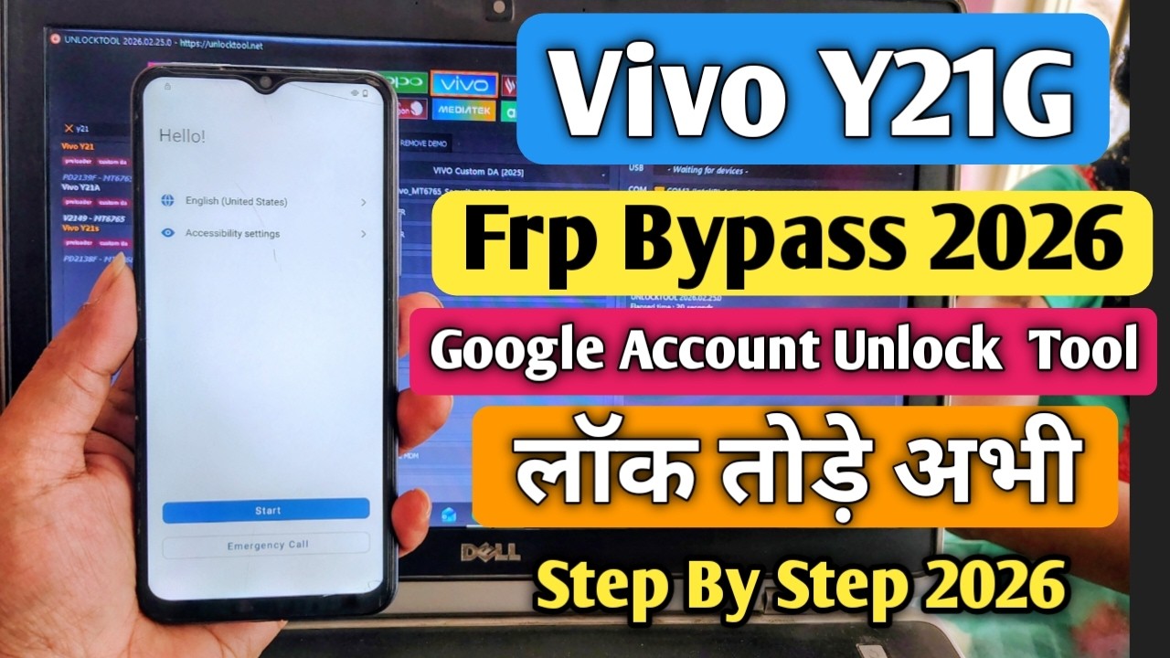 Vivo Y21G Frp Bypass Unlock Tool | Vivo Y21G Frp Bypass | Vivo Y21G Unlock Tool | Vivo Y21 Frp Reset