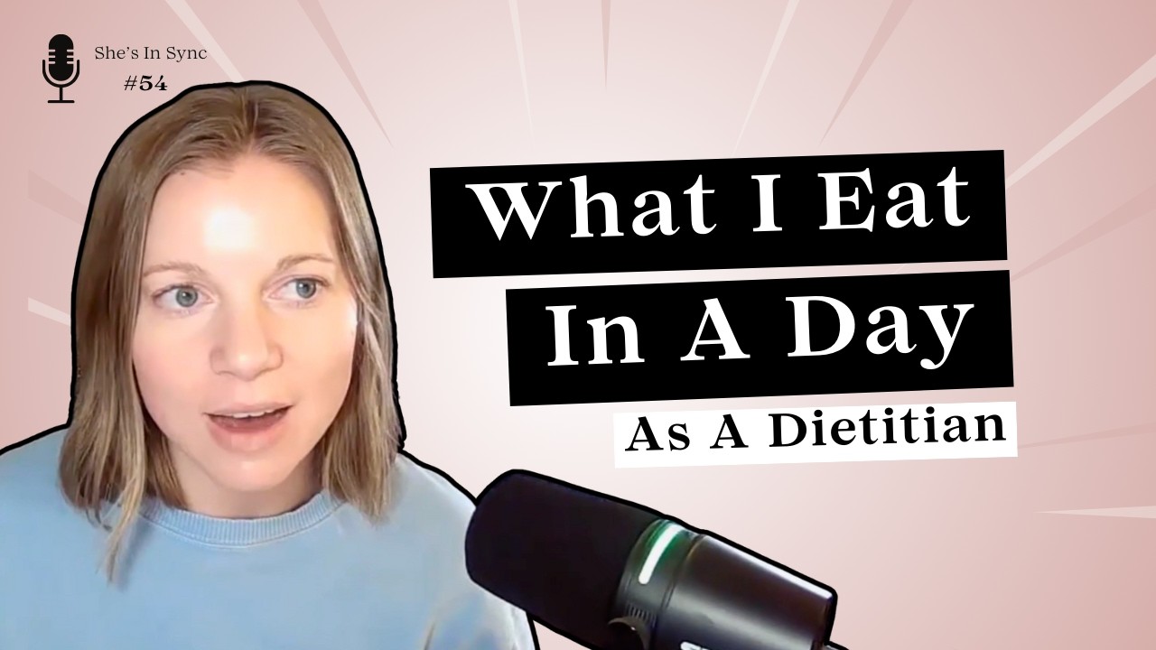What I Really Eat in a Day as a Hormone Dietitian