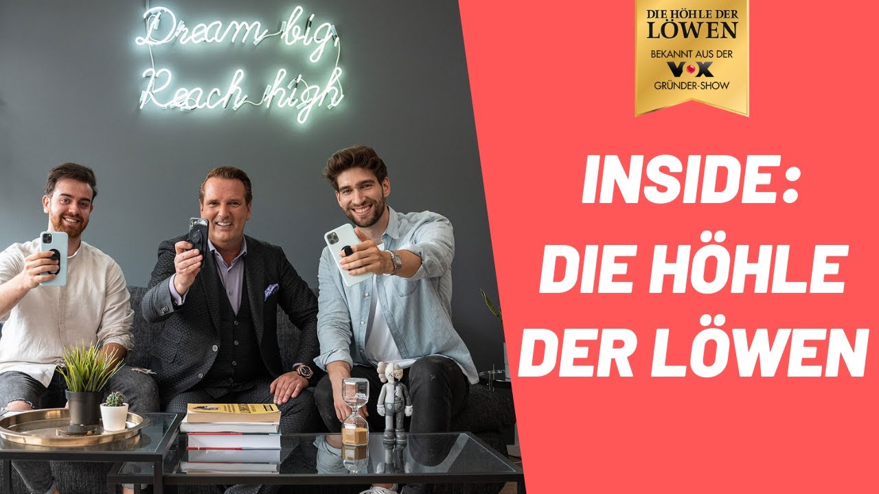 Inside: Die Höhle der Löwen 🦁 - Ein Blick hinter die Kulissen!