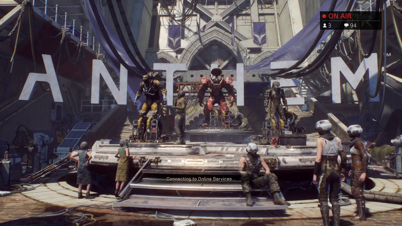 Anthem beta PS4 Pro GAMEPLAY - 1