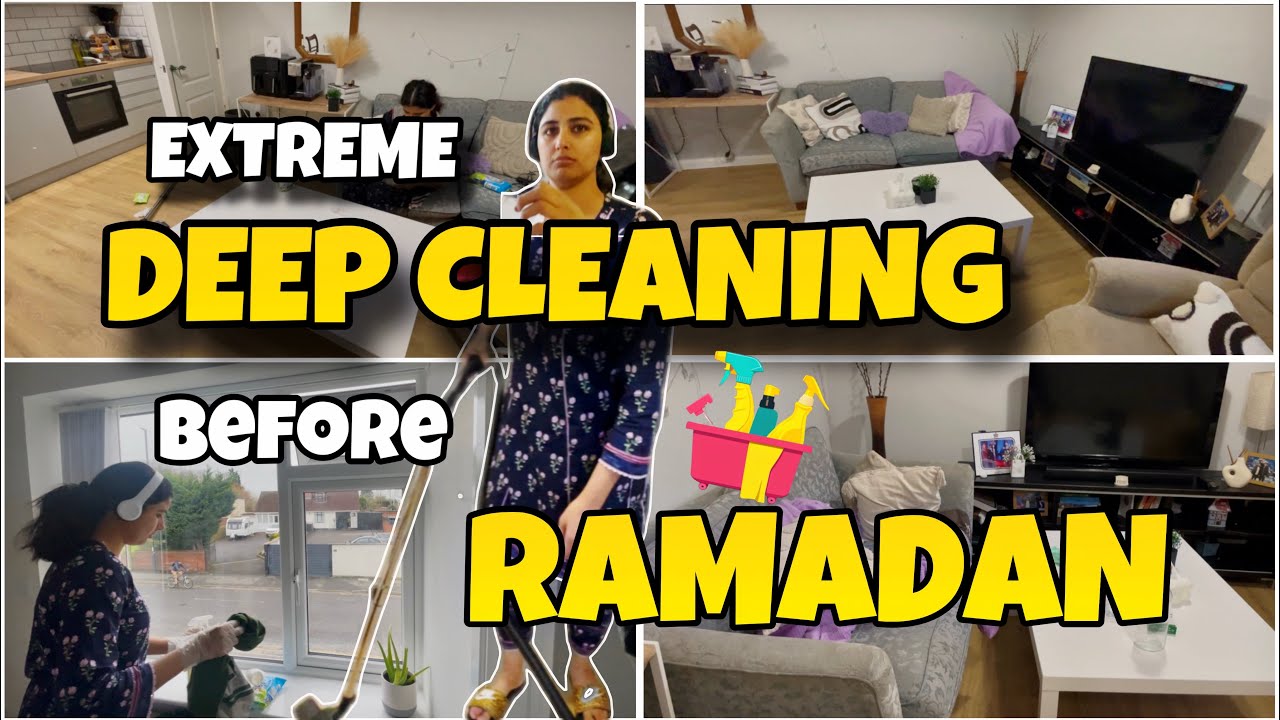 Extreme Ramadan Deep Cleaning 2025🧹✨ | Clean & Organize With Me Before Ramadan🏡 #RamadanDeepCleaning
